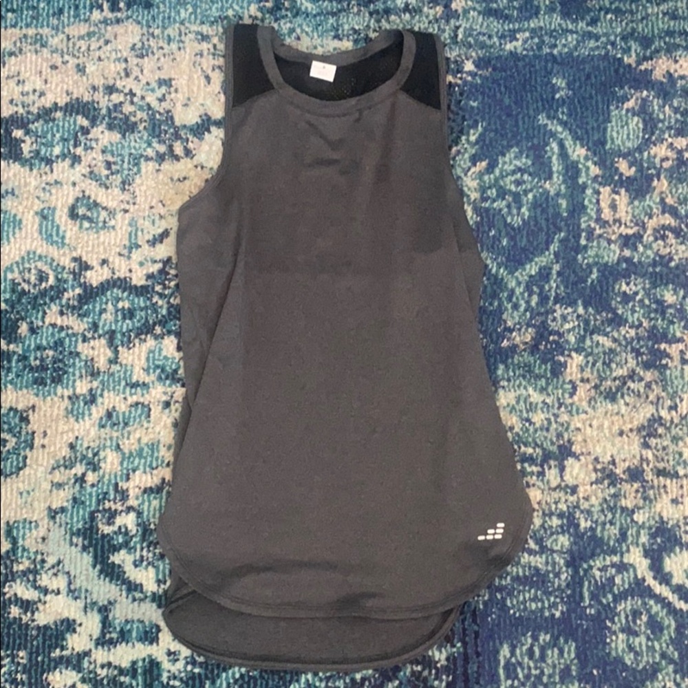 Dark gray athletic tank